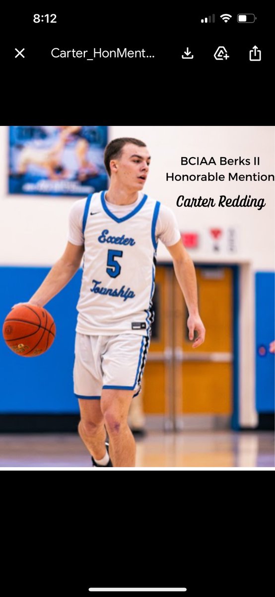 <a href="/PaulRobertsCuse/">Paul Roberts</a> <a href="/ExeterAthletics/">ExeterTwpSD Sports</a> <a href="/SpotlightBerks/">Spotlight On Berks Sports</a> <a href="/JGMediaUS/">Jerry Geleff Media</a> <a href="/JaydenWare_1/">Jayden “Weez” Ware</a> Division 2 Honorable Mention

Sr - Carter Redding- Averaged 9 PPG on 51 percent shooting. Played multiple positions throughout the year! <a href="/carterreddingg/">Carter Redding</a> 

<a href="/SpotlightBerks/">Spotlight On Berks Sports</a> <a href="/PaulRobertsCuse/">Paul Roberts</a> <a href="/JGMediaUS/">Jerry Geleff Media</a> <a href="/ExeterAthletics/">ExeterTwpSD Sports</a>