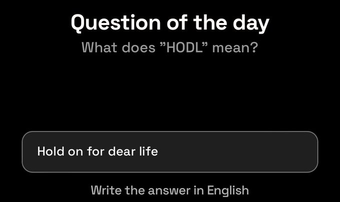 MattieMoni85152's tweet photo. #Dropee Daily Combo 18 Feb🗓️
❓ Question of the day
📢 Answer: Hold on for dear life
#dropeedailycombo #dropeeanswer #blum #dogs https://t.co/UBMjog2949