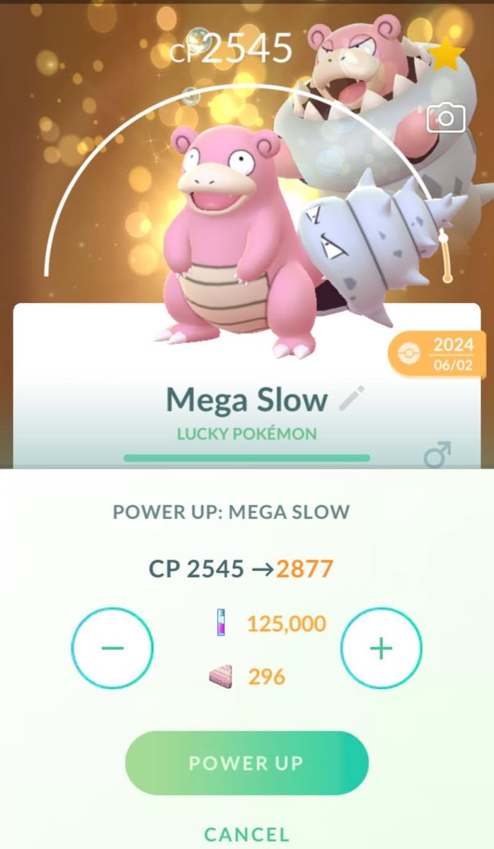 trainer_novice's tweet photo. Mega Max Monday 💪😎
#PokemonGO #MaxOutMonday #Lundo #Slowbro https://t.co/ePoUg2SUtw