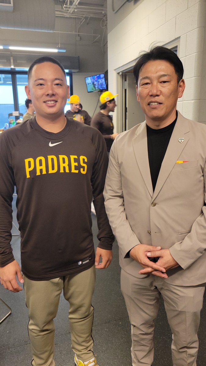 侍ジャパン #井端弘和 監督 #MLB キャンプ視察🇺🇸 #サンディエゴ