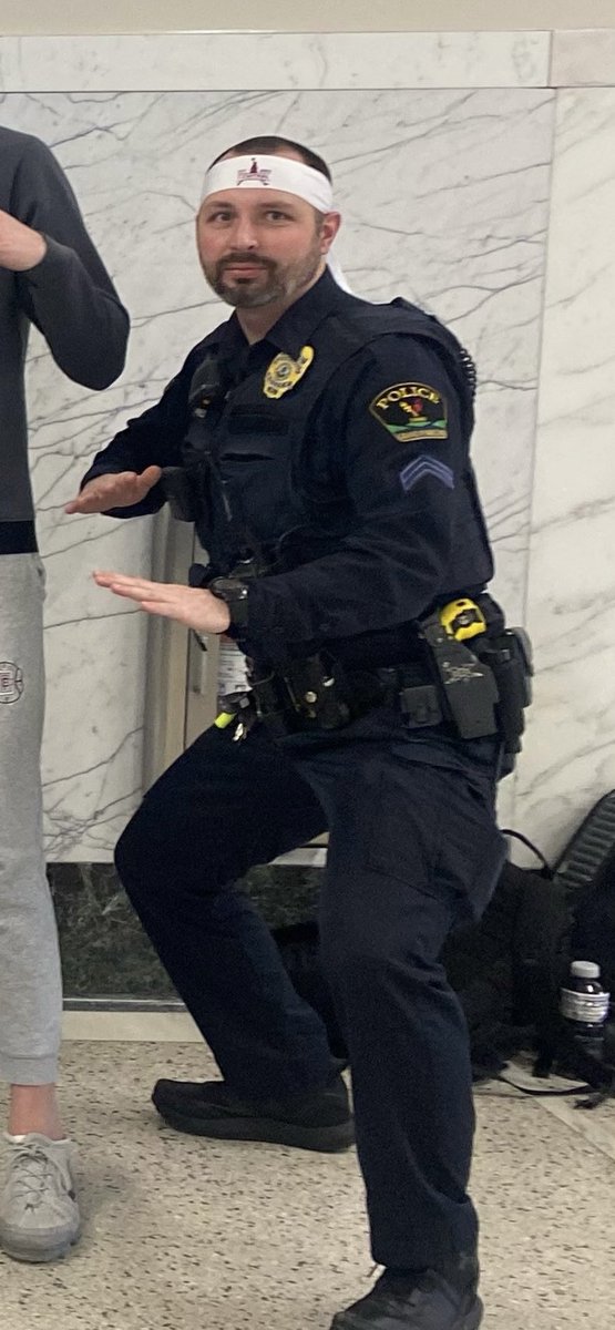 GFC ❤️’s Officer Kaiser!  Playing such an important role and doing it so well; we celebrate our SRO this week for his work to make connections and keep us safe every day. He’s the best!#NationalSRODay
