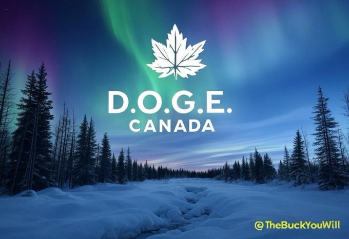 YOU KNOW WHAT TERRIFY'S LIBERALS TODAY?

🐶The prospect of D.O.G.E. Canada.🇨🇦

I firmly believe that this is now an essential initiative for the good of the country.

IF THERE IS NOTHING TO HIDE, THERE SHOULD BE NO STOPPING THIS.