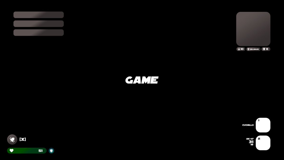 PCGameess's tweet image. Kaos UI Game (2023)