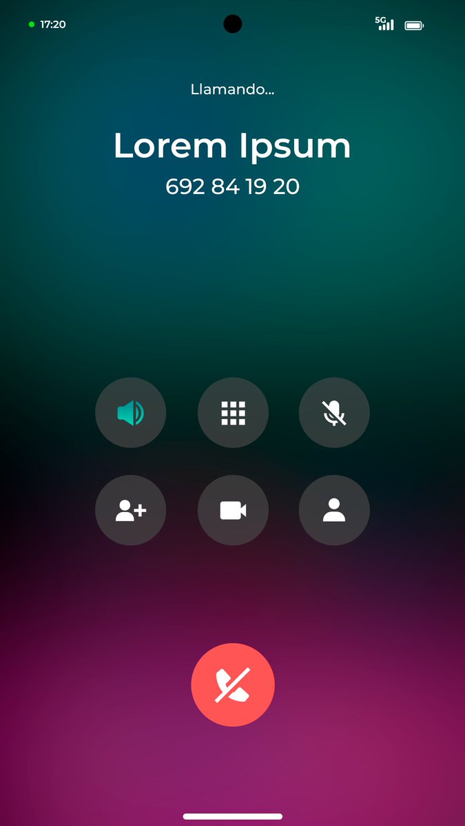 PCGameess's tweet image. StarPhone Call UI