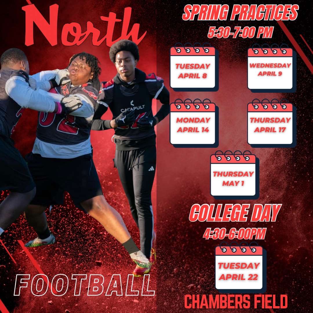Spring practices and college day! ALL COLLEGE COACHES ARE WELCOME!!! We have a ton of prospects!!!!!! 🚩