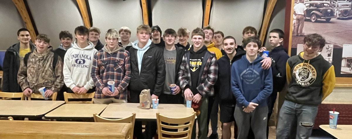 Annual DQ appreciation trip for the steady group of guys that kept showing up to push the varsity squad after their season was completed. Big thanks to all these guys for their unselfish efforts! 🤝
