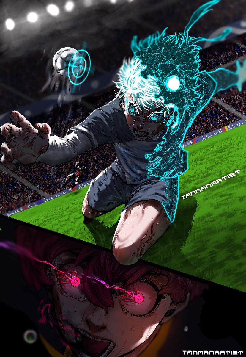 TanManartist's tweet image. Coloured #isagiyoichi from #BLUELOCK293 #ブルーロック #mangacoloring