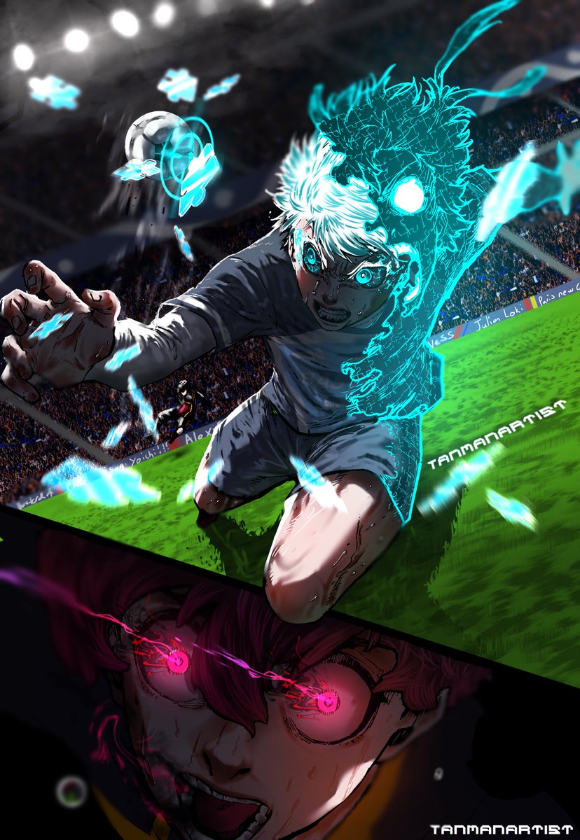 TanManartist's tweet image. Coloured #isagiyoichi from #BLUELOCK293 #ブルーロック #mangacoloring