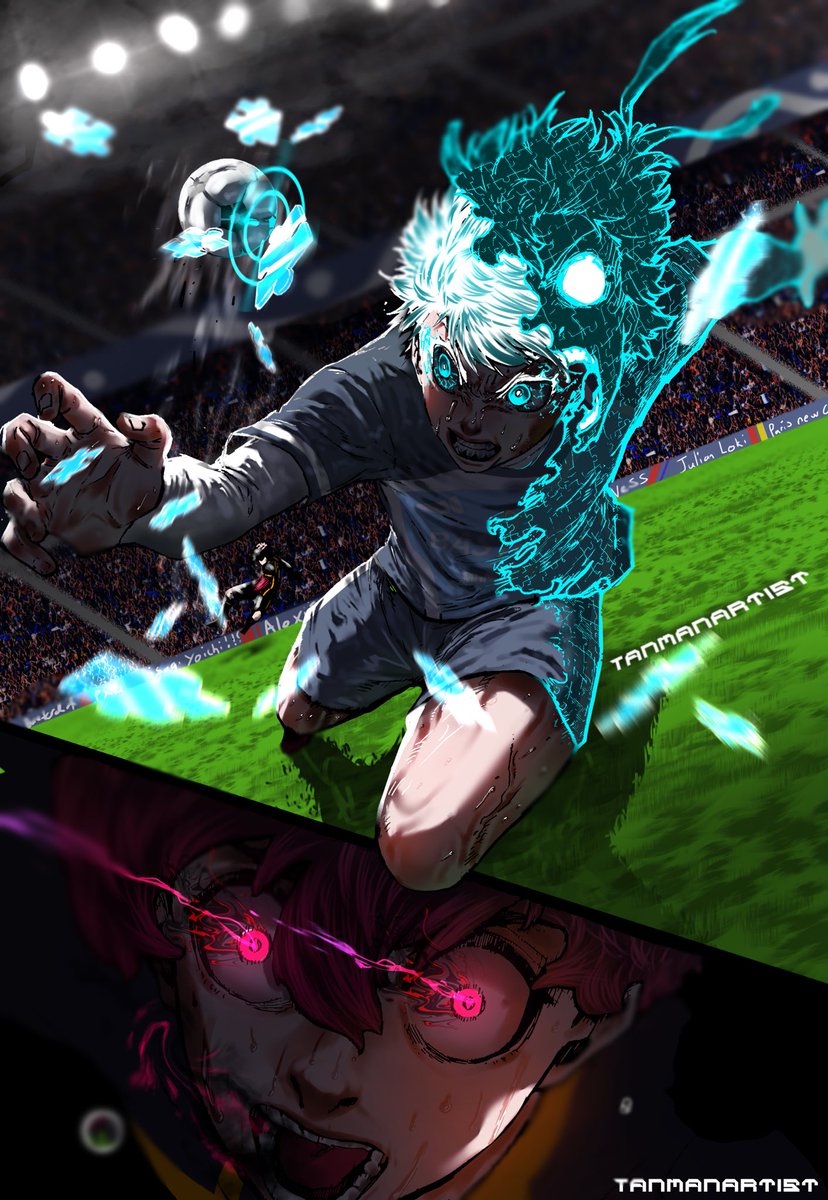 TanManartist's tweet image. Coloured #isagiyoichi from #BLUELOCK293 #ブルーロック #mangacoloring