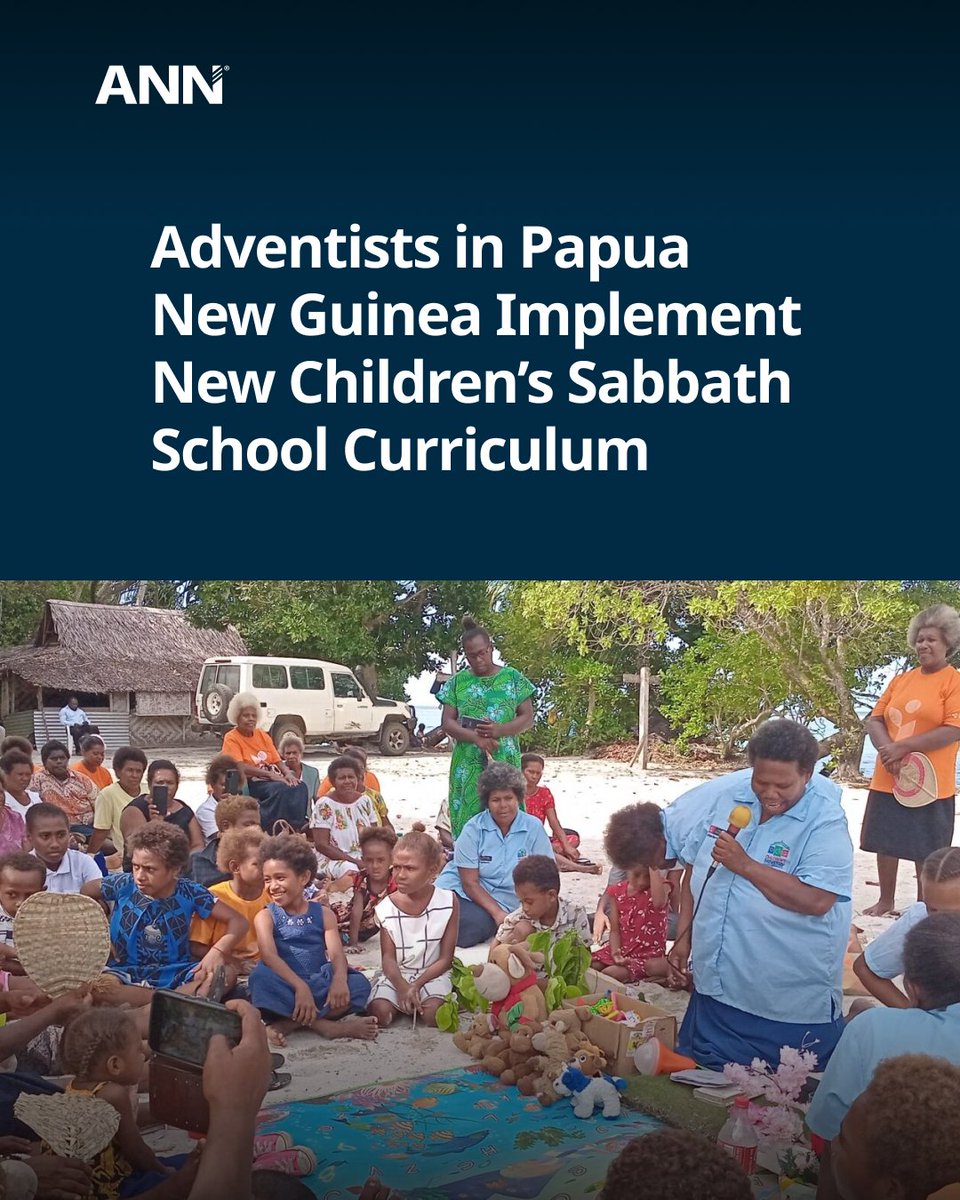 A new Children's Sabbath School curriculum has been introduced in Kavieng, Papua New Guinea, designed to provide Adventist children with interactive lessons and age-appropriate activities. @adventistrecord

Read all about this below. 
brnw.ch/21wQLxb