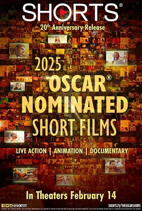Getting ready for awards season?

Join NDMN at the Lagoon Theater next Tuesday, Feb. 25, for a showing of the Oscar nominated short films! Visit myND for more info and to RSVP. Plus join us at Morrissey's Irish Pub for a pre-viewing happy hour.
