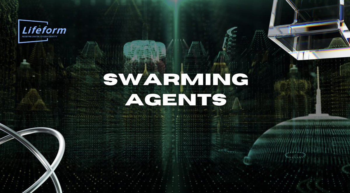 #Lifeform’s Swarming agents revolutionize DAO, enabling intelligent collaboration. By harnessing collective intelligence, we streamline processes and improve fairness.

#Lifeform #AI