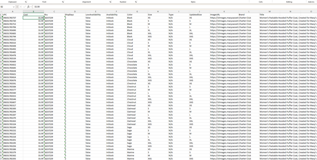 webscraping_fba's tweet image. The ability to create new product listings for name brands on Walmart is a game changer.  Best selling items that exist on Amazon but not on Walmart can be created.  Better yet, you would be the only seller on the listing.

Our web scraping tool downloads the retail product data…