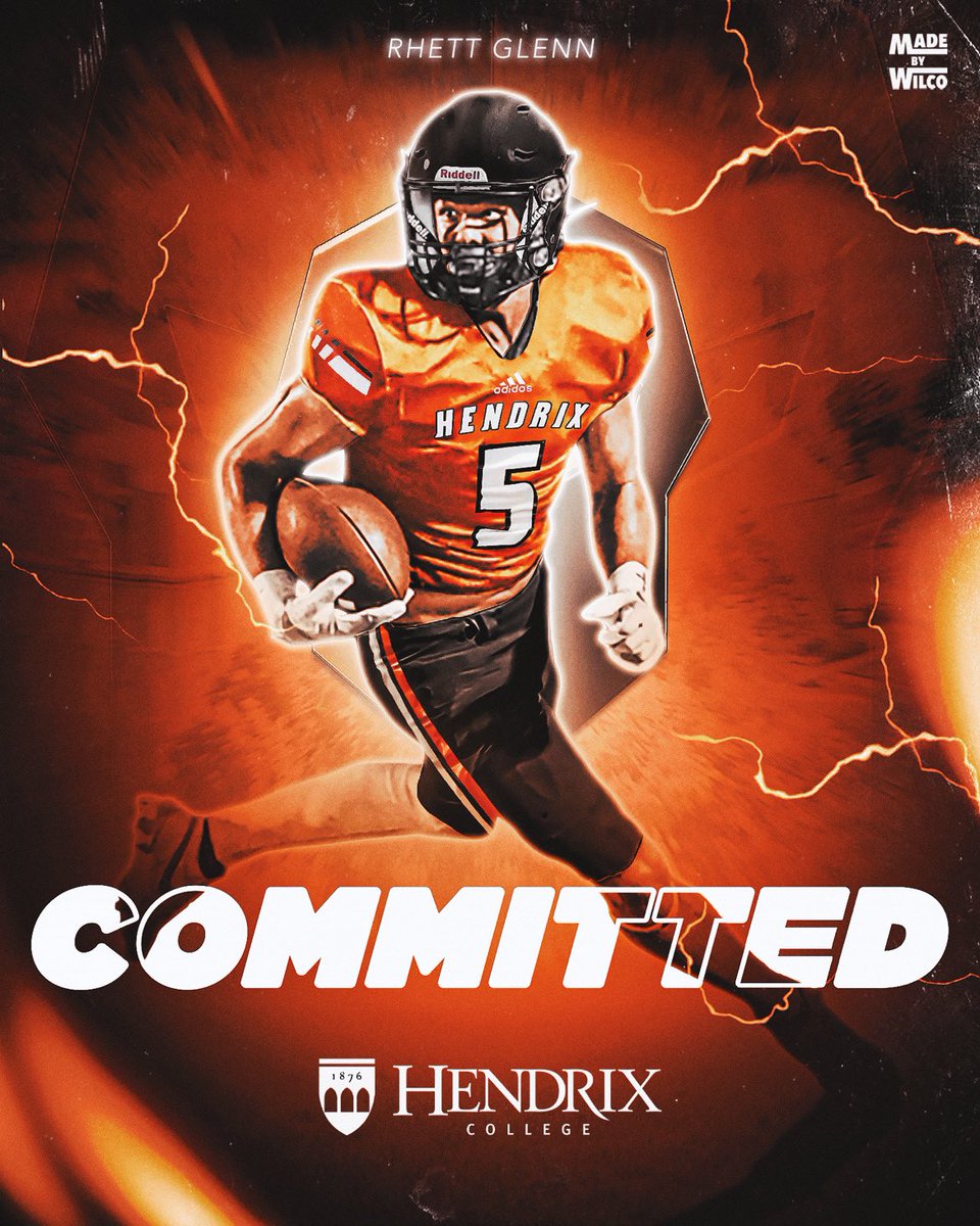 Rhett Glenn (@rhett_glenn28) on Twitter photo I am beyond grateful to announce my commitment to Hendrix College!
By the grace of God I get to live out my dream and play ball at the next level. Thankful for all the coaches and my parents!
<a href="/RussHeidiSLC/">Russ and Heidi Phillips🏈</a> <a href="/HendrixFootball/">#WeAreWarriors</a> <a href="/NotCoachBuck/">NotBuck NotBuchanan</a> <a href="/CoachMackey25/">Jake Mackey</a> <a href="/CoachDougHix/">Doug Hix</a> <a href="/LCAFriscoFB/">Legacy Christian Academy Football</a> I am beyond grateful to announce my commitment to Hendrix College!
By the grace of God I get to live out my dream and play ball at the next level. Thankful for all the coaches and my parents!
<a href="/RussHeidiSLC/">Russ and Heidi Phillips🏈</a> <a href="/HendrixFootball/">#WeAreWarriors</a> <a href="/NotCoachBuck/">NotBuck NotBuchanan</a> <a href="/CoachMackey25/">Jake Mackey</a> <a href="/CoachDougHix/">Doug Hix</a> <a href="/LCAFriscoFB/">Legacy Christian Academy Football</a>