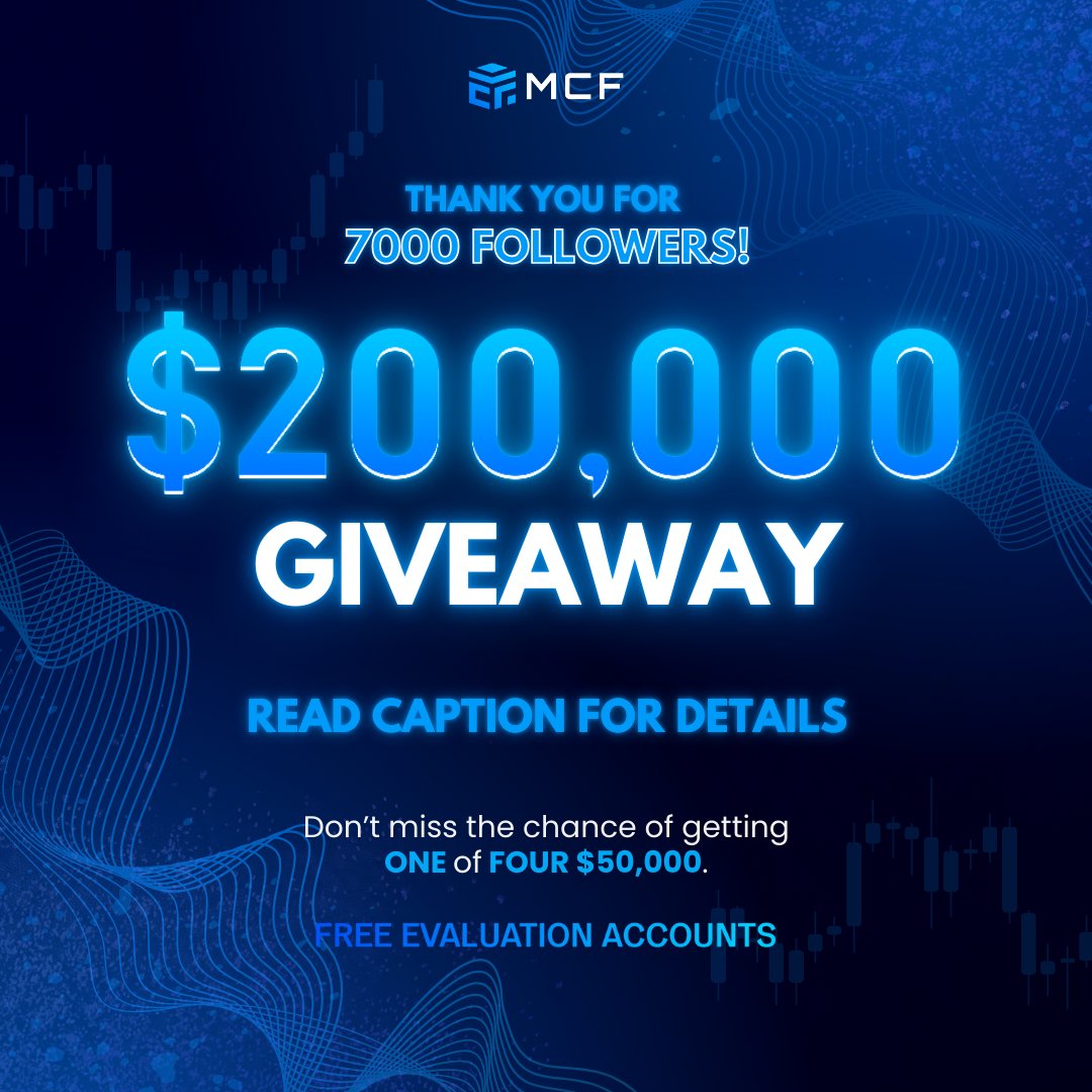 🎉 7K Followers Giveaway! 🎉

A huge thank you to everyone who supports MCF! 🚀💰

Let’s celebrate our amazing success with a giveaway! 🎁🔥

How to enter:

1️⃣ Follow <a href="/MyCryptoFunding/">My Crypto Funding</a> 📲
2️⃣ Repost &amp; tag 3 friends 👥

Good luck! 🍀💎