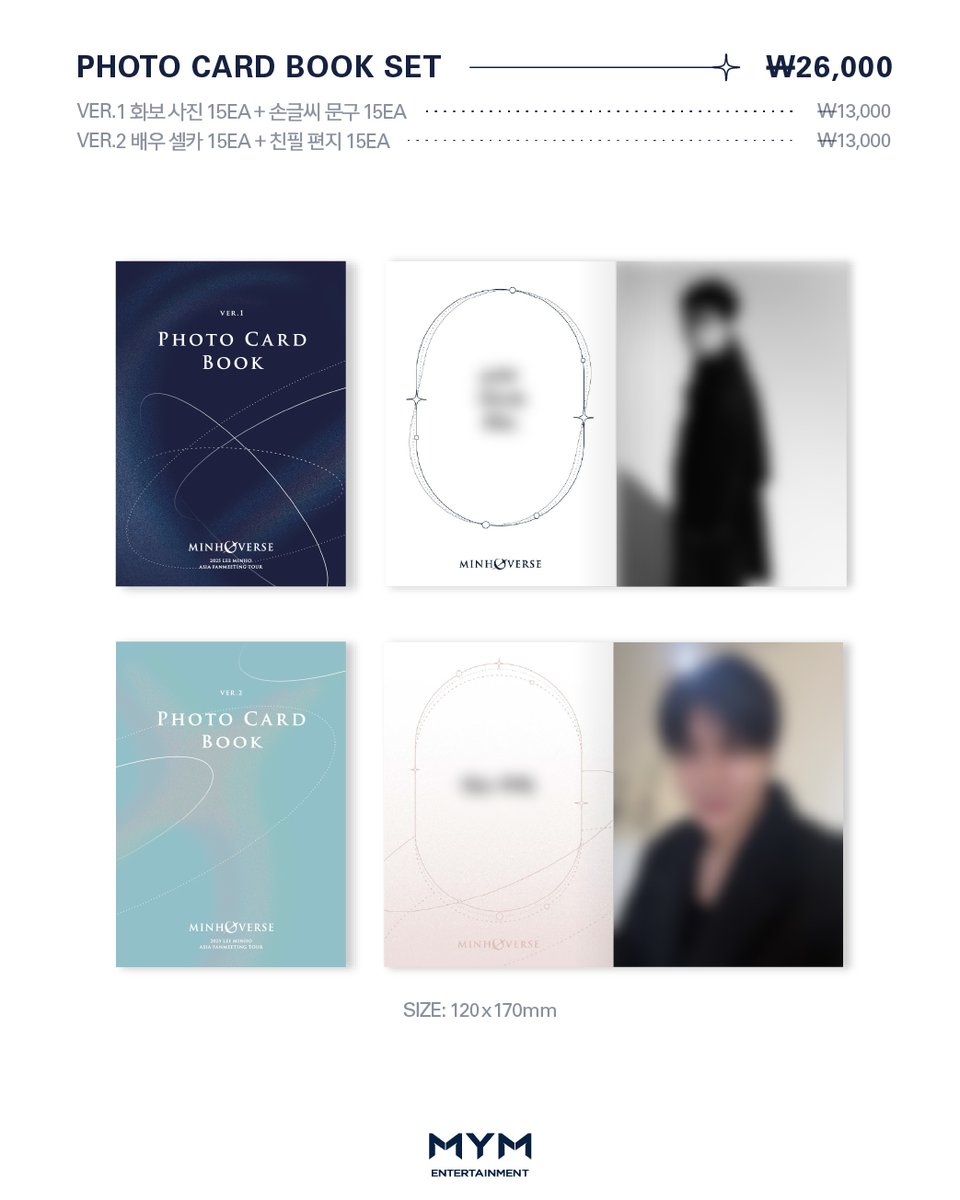ActorLeeMinHo's tweet photo. [#LEEMINHO]
2025 𝘈𝘴𝘪𝘢 𝘍𝘢𝘯 𝘔𝘦𝘦𝘵𝘪𝘯𝘨 𝘛𝘰𝘶𝘳
'𝘔𝘐𝘕𝘏𝘖𝘝𝘌𝘙𝘚𝘌' MD 사전 예약 판매 안내 

2025 LEE MINHO AISA FANMEETING TOUR ‘MINHOVERSE’의 개최와 함께 팬미팅 기념 MD 사전 예약 판매를 진행합니다.

📍 판매일정
2025년 2월 18일(화) 오후 3시 ~ 2025년 3월 8일(토) 오후 11:59(KST)

📍 판매처 : MINOZ SHOP 단독 판매
- 국내: https://t.co/TXXOsbYles
- 해외: https://t.co/2bmlk1eF3u 
(*자세한 내용은 공지사항을 참고해 주시기 바랍니다. )

2025 𝘈𝘴𝘪𝘢 𝘍𝘢𝘯 𝘔𝘦𝘦𝘵𝘪𝘯𝘨 𝘛𝘰𝘶𝘳
'𝘔𝘐𝘕𝘏𝘖𝘝𝘌𝘙𝘚𝘌' MD Pre-Order Announcement

We are excited to announce the pre-order sale for the official MD to celebrate the 2025 LEE MINHO AISA FANMEETING TOUR ‘MINHOVERSE’.

📍 Sales Period
February 18, 2025 (Tue) 3:00 PM ~ March 8, 2025 (Sat) 11:59 PM (KST)

📍Ticket Site: Exclusive Sales on MINOZ SHOP
- For Domestic Customers: https://t.co/TXXOsbYles
- For International Customers: https://t.co/2bmlk1eF3u 
(* Please refer to the official notice for more details)

#이민호 #MYM #MYMENTERTAINMENT #MINOZ #미노즈 #MINHOVERSE #FANMEETING #MD