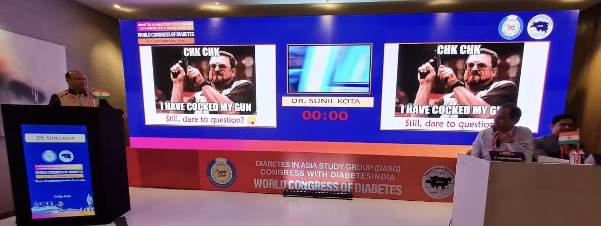 🇮🇳 Dr Sunil Kumar Kota (@drsunil_kota) on Twitter photo At World Congress of Diabetes: By DASG (Diabetes in Asia Study Group) and DI (Diabetes India)
Delivered on “Hypercortisolism in Type 2 Diabetes”
<a href="/IndiaESI/">Endocrine Society of India</a>,<a href="/Rssdi_official/">RSSDI (official)</a>,<a href="/diaindiatrust/">Diabetes India</a>
<a href="/HFWOdisha/">H & FW Dept Odisha</a>,<a href="/MedicalMkcg/">Ganjam_MKCG Medical Hospital Berhampur</a>
<a href="/GanjamHealth/">Ganjam Health Administration</a> At World Congress of Diabetes: By DASG (Diabetes in Asia Study Group) and DI (Diabetes India)
Delivered on “Hypercortisolism in Type 2 Diabetes”
<a href="/IndiaESI/">Endocrine Society of India</a>,<a href="/Rssdi_official/">RSSDI (official)</a>,<a href="/diaindiatrust/">Diabetes India</a>
<a href="/HFWOdisha/">H & FW Dept Odisha</a>,<a href="/MedicalMkcg/">Ganjam_MKCG Medical Hospital Berhampur</a>
<a href="/GanjamHealth/">Ganjam Health Administration</a>
