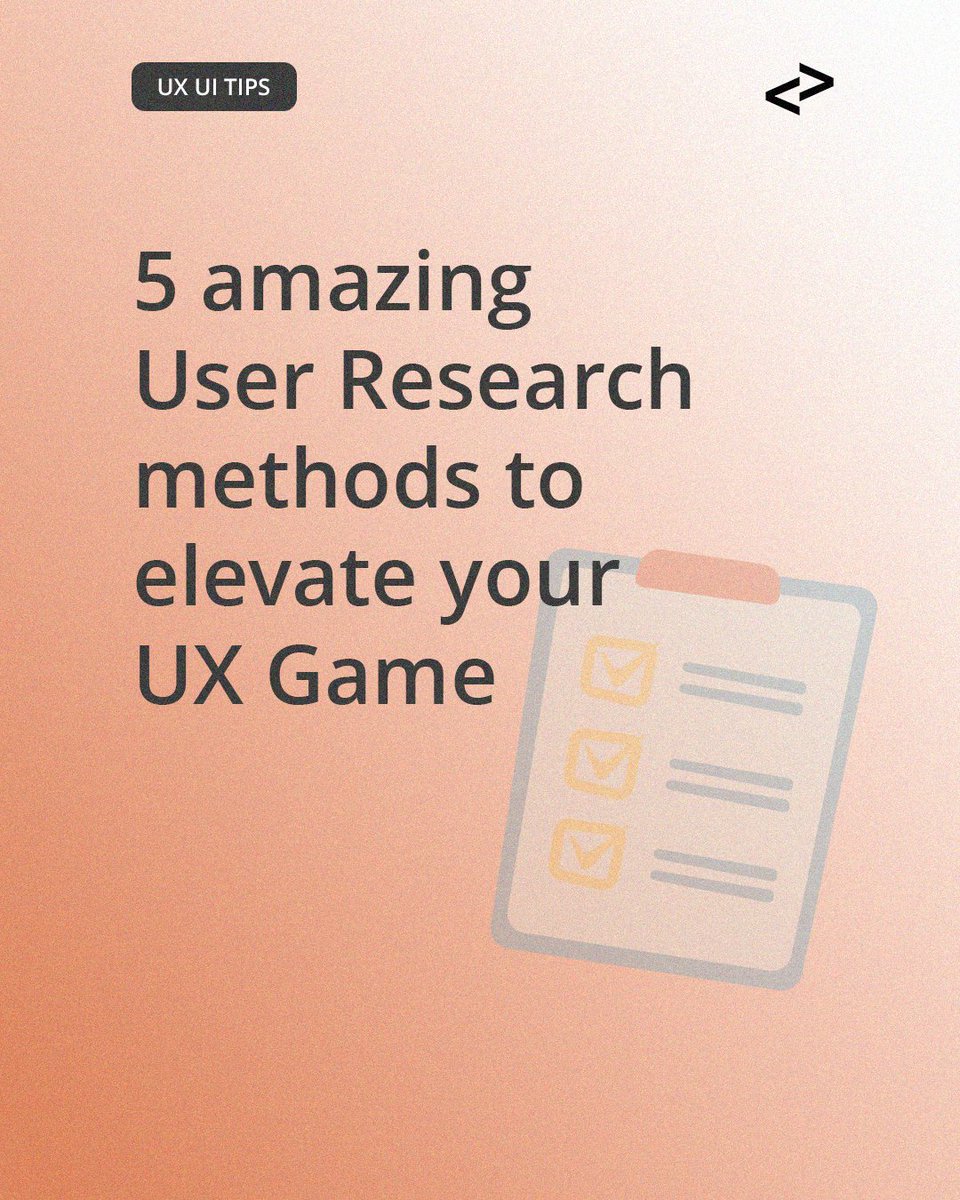 Conn3ctedTech's tweet photo. Here are 5 essential user research methods that will help you truly understand your usersβ¨
Understanding your audience = winning UX! π Discover more:
https://t.co/qzynApC3Yh
#UXResearch #UIUX #conn3cted #northsydney #developer #softwaredeveloper https://t.co/v4IrtOpz8i