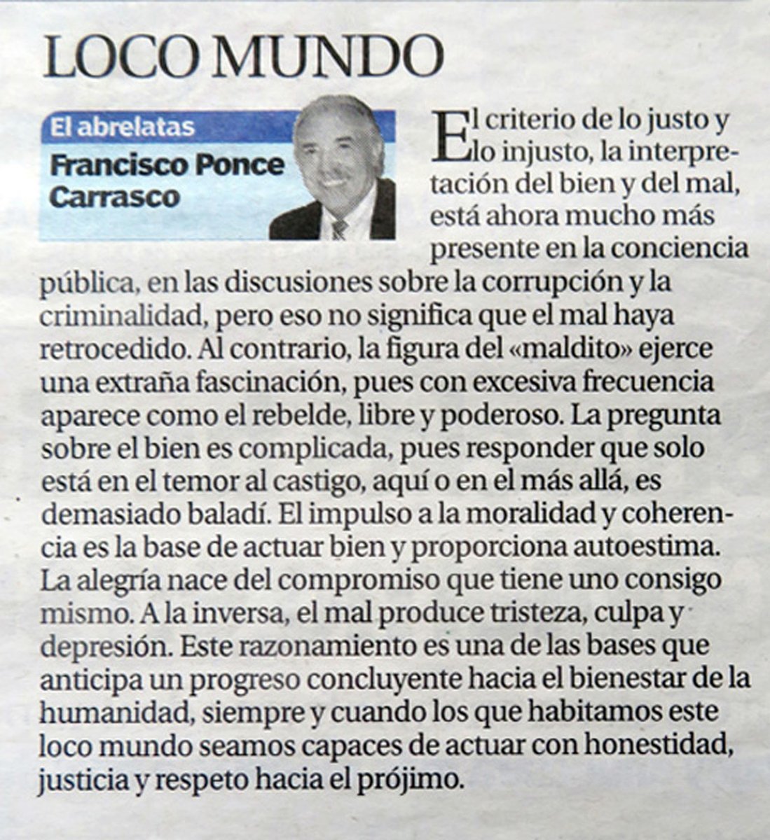 _FranciscoPonce's tweet photo. Mundo Loco, Loco Mundo – El Abrelatas
Gira el mundo y gira… pero estamos igual o peor…
https://t.co/PsS5iyuzQd https://t.co/1WjU7ht6mX