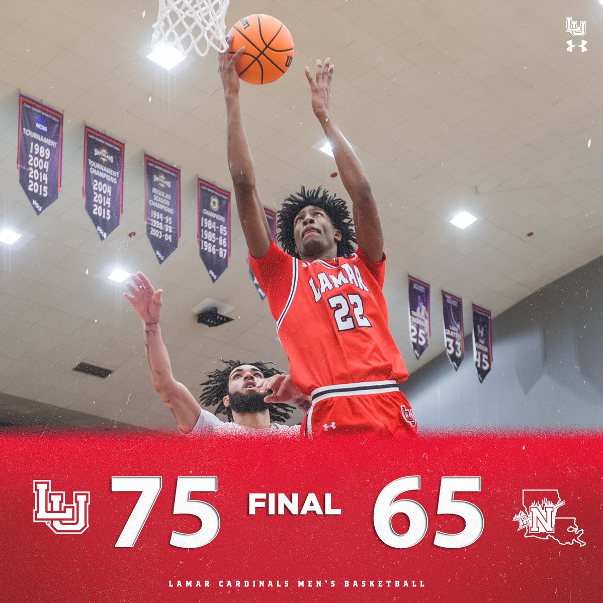 The only thing hotter than an inferno tonight was the Cardinals' second-half shooting. 

CARDS WIN!!!

#NextLevel | #PeckEmCards