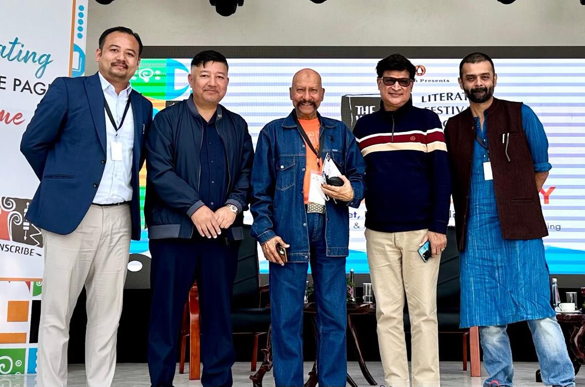 hyunilokhing's tweet image. 22 yards and beyond; Re-living the glorious 1983 with #Kirmani , resonating the essence of the game through the bustling lanes &amp;amp; curious lens of the  #CWC2023 with @Iyr_Adi #GullyGully  at the White Owl Lit Fest 2025. An enriching experience it was!