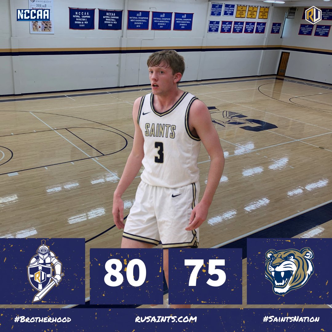 Final from Moore. Saints battle back from 18 down at half to beat #9 Champion Christian.
#Brotherhood