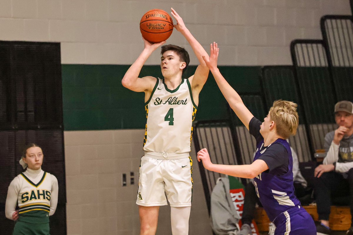 FINAL: St. Albert 76, Boyer Valley 49

Falcons freshman Cooper Hamilton (4) goes for 36 points in a dominant first round playoff win for the Falcons (13-10), who advance to the 1A District 16 semifinals

They’ll host Logan-Magnolia at 7 pm Thursday