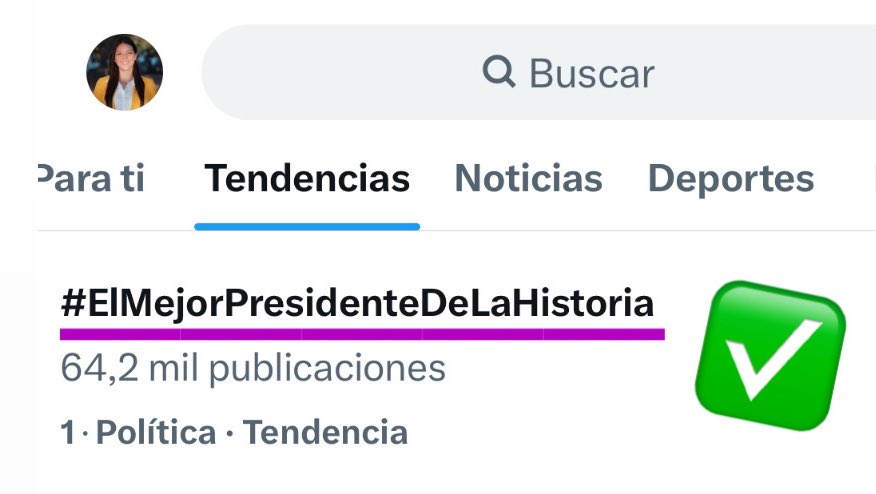 “NO SE PUDIÓ” 😛🤣 sigan participando 
#ElMejorPresidenteDeLaHistoria