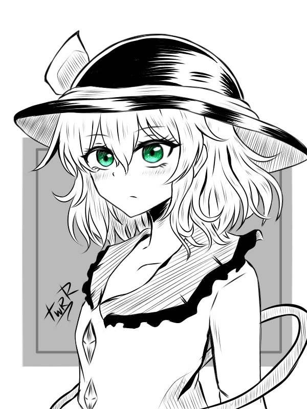 TheWhiteRedRos1's tweet photo. Koishi Komeiji drawing~💚
#東方project #touhouproject #touhoufanart #koishikomeiji #古明地こいし https://t.co/WQhdY37sKb