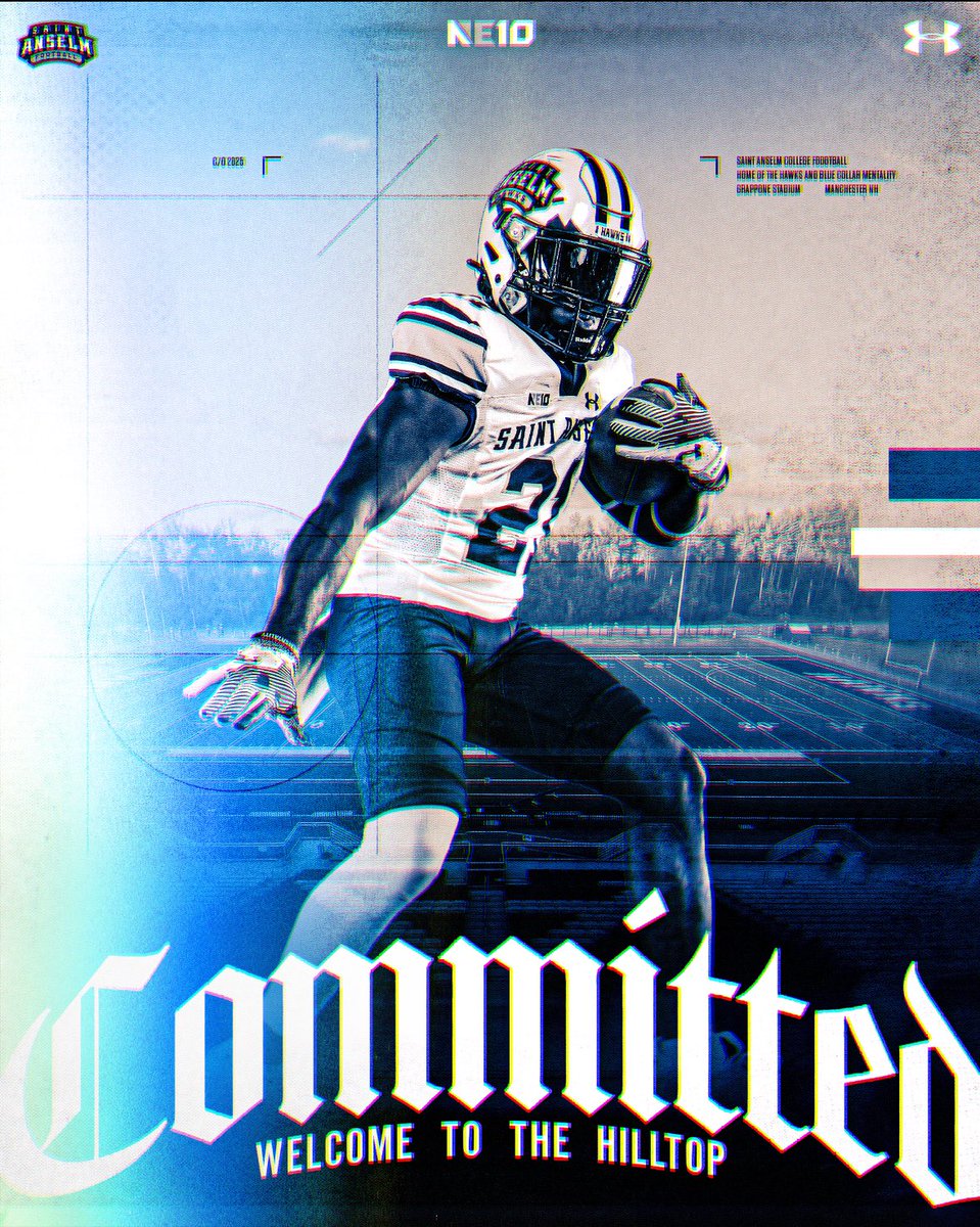 Justin Bowlan (@bowlanjust51257) on Twitter photo I am grateful to announce my commitment to play Division II football at Saint Anselm College. I want to thank my family, Coaches, and teammates who have helped me along the way. Excited to join the Brotherhood! #BCM
<a href="/Coach_Bick/">Joe Bick</a> <a href="/CoachJoeAdam/">𝐉𝐨𝐞 𝐀𝐝𝐚𝐦 𝐇𝐁𝐂</a> <a href="/CoachBraine/">Chadd Braine</a> <a href="/STAHawksFB/">Saint Anselm Football 🏈 #BCM</a> <a href="/phspythons/">PHSAthletics</a> I am grateful to announce my commitment to play Division II football at Saint Anselm College. I want to thank my family, Coaches, and teammates who have helped me along the way. Excited to join the Brotherhood! #BCM
<a href="/Coach_Bick/">Joe Bick</a> <a href="/CoachJoeAdam/">𝐉𝐨𝐞 𝐀𝐝𝐚𝐦 𝐇𝐁𝐂</a> <a href="/CoachBraine/">Chadd Braine</a> <a href="/STAHawksFB/">Saint Anselm Football 🏈 #BCM</a> <a href="/phspythons/">PHSAthletics</a>