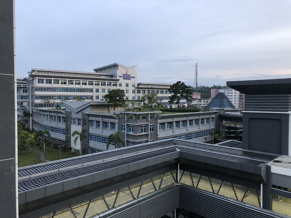 I don’t understand why Hospital Serdang is built in the middle of no where surrounded by highways with no public transport access. There’s not enough parking that ppl hv to park on the streets. Bodoh punya urban planning. 🤬