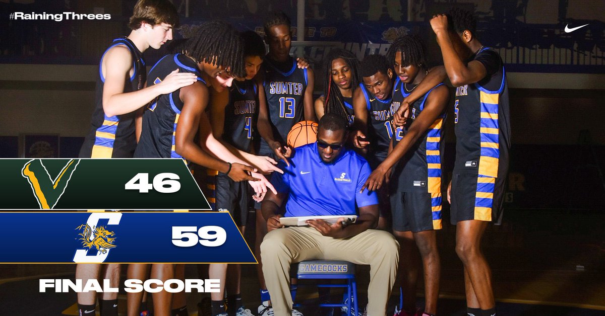 Sumter Gamecocks Boys Basketball (@gamecocksbball) on Twitter photo 🚨 The Gamecocks are on to the 2nd Round behind BJ Browns 33 points!! 🚨
BJ Brown - 33 Points 4 Rebounds 4 Assists
Nicholas White - 7 Points 6 Steals
Davon Bowman - 7 Points 3 Rebounds
2nd round game will be @ Cane Bay High School on Wednesday 2/19 at 7:00PM.
<a href="/LouatTheState/">Lou Bezjak</a> 🚨 The Gamecocks are on to the 2nd Round behind BJ Browns 33 points!! 🚨
BJ Brown - 33 Points 4 Rebounds 4 Assists
Nicholas White - 7 Points 6 Steals
Davon Bowman - 7 Points 3 Rebounds
2nd round game will be @ Cane Bay High School on Wednesday 2/19 at 7:00PM.
<a href="/LouatTheState/">Lou Bezjak</a>