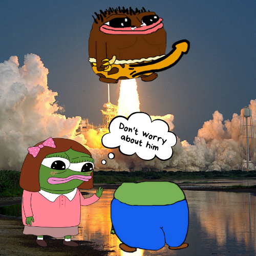 shlongpep's tweet photo. "Trust me, babe, don’t worry about him,” she said...

The smol pepe watches in horror as shlong pepe logs into Pump Fun. bigger, harder, and betting long with maximum girth. Some hedge. Some panic.

Shlong Pepe only knows one thing: MONEY SHLONGEEER

CA to be posted on website. https://t.co/XfJUilKFin
