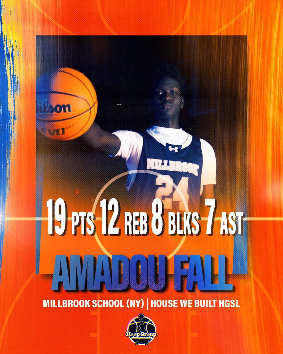 2025 6’9 forward Amadou Fall (<a href="/amadou_fall11/">Amadou Fall</a> ) did EVERYTHING in a win for Millbrook over Canterbury 🤯 

<a href="/HouseWeBuilt617/">The House We Built</a> | <a href="/TheHoopGroup/">Hoop Group</a>