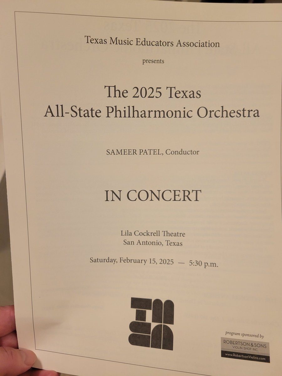 WakelandHSOrch's tweet photo. Congratulations to our outstanding @WakelandHS All-State musicians: Jian (violin) and Coen (viola).
Together with the amazing  Philharmonic Orchestra, they presented a beautiful concert in San Antonio at the TMEA All-State Orchestra 2025!
#WHSO2425
#AllStaters
#fisdfineartsleads https://t.co/3qqHgJMl1u
