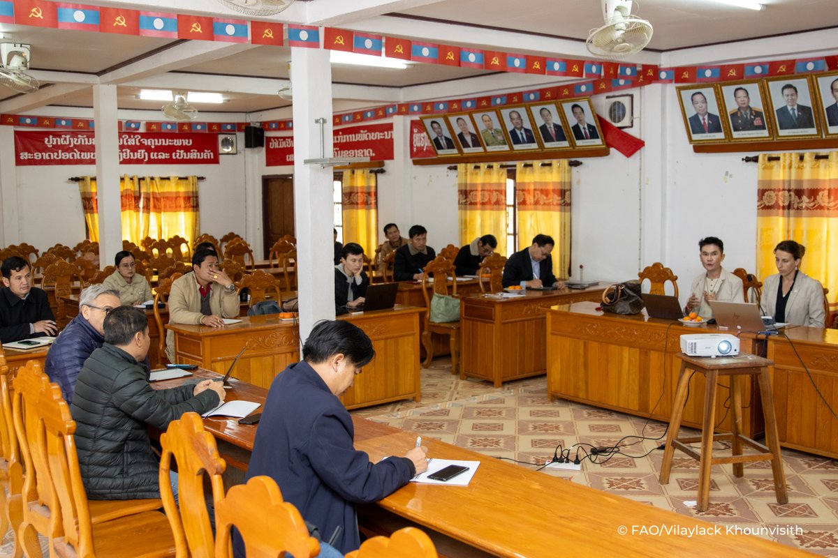 FAOLaoPDR's tweet image. The Sustainable Wildlife Management (SWM) Asia-Pacific Project has launched in Houaphanh Province, Lao PDR!
✅ Enhancing food security & rural livelihoods
✅ Reducing zoonotic disease risks
✅ Strengthening community-based surveillance
Led by @FAO, with partners @Cirad & @TheWCS