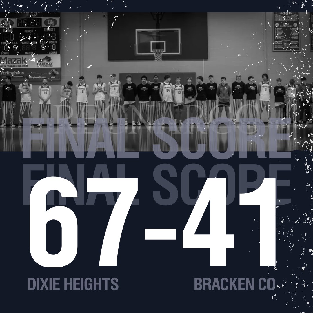 Dixie was victorious in their first of 3 games in the next 4 days. This was their 19th win of the year as they placed 3 scorers in double figures.  
Derry- 14
Rubemeyer- 16
Niehues-  18
Owen Niehues was awarded player of the game.
Tomorrow, Dixie is back in action at Cooper.