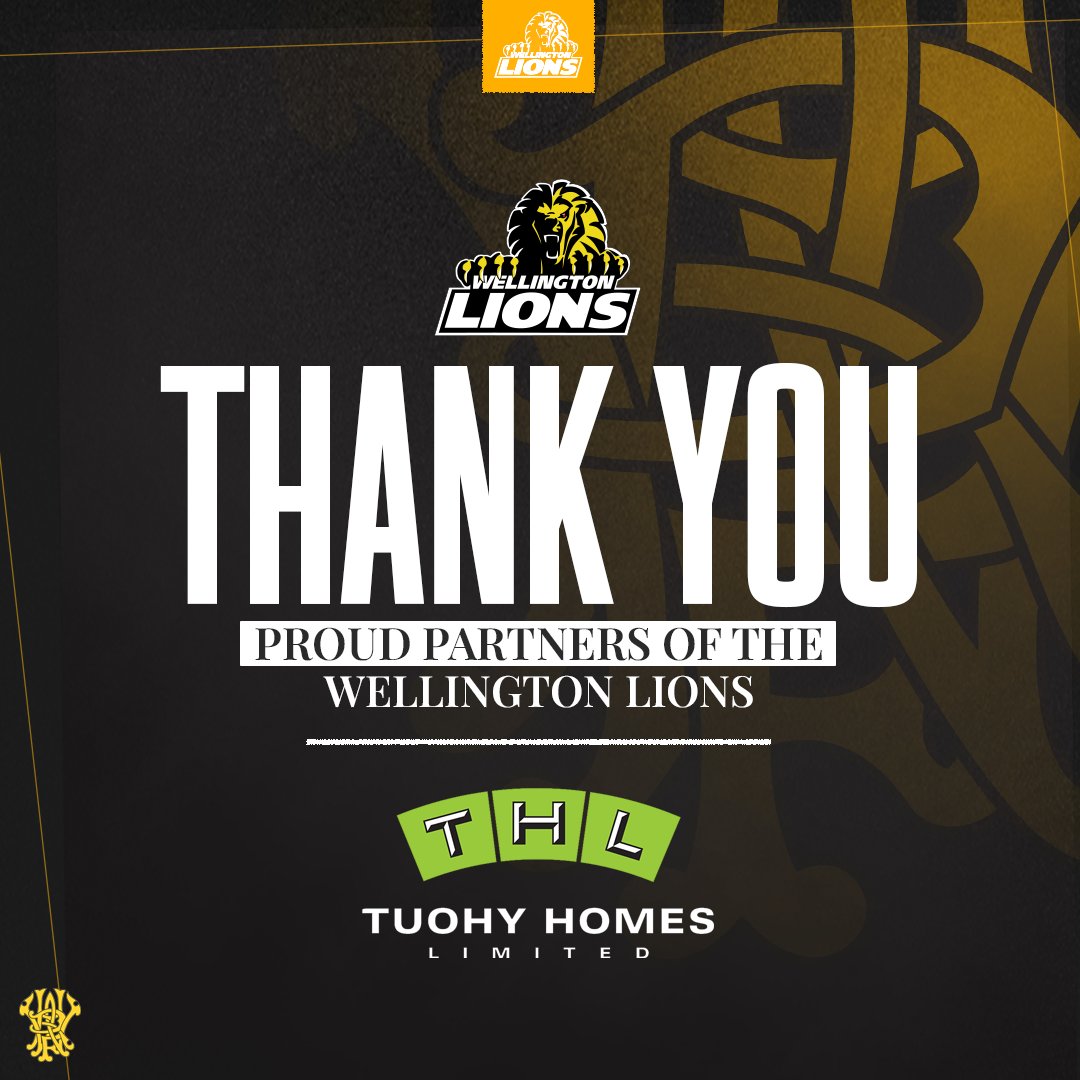 The Wellington Lions are proud to announce Tuohy Homes Ltd as an official partner for the 2025 NPC season. As a well-established and respected family-owned building company. Read more tinyurl.com/yc56rydd
