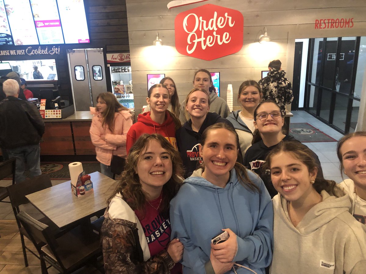 Providence Academy varsity girls hoops ⁦<a href="/slimchickens/">Slim Chickens</a>⁩ following tournament win