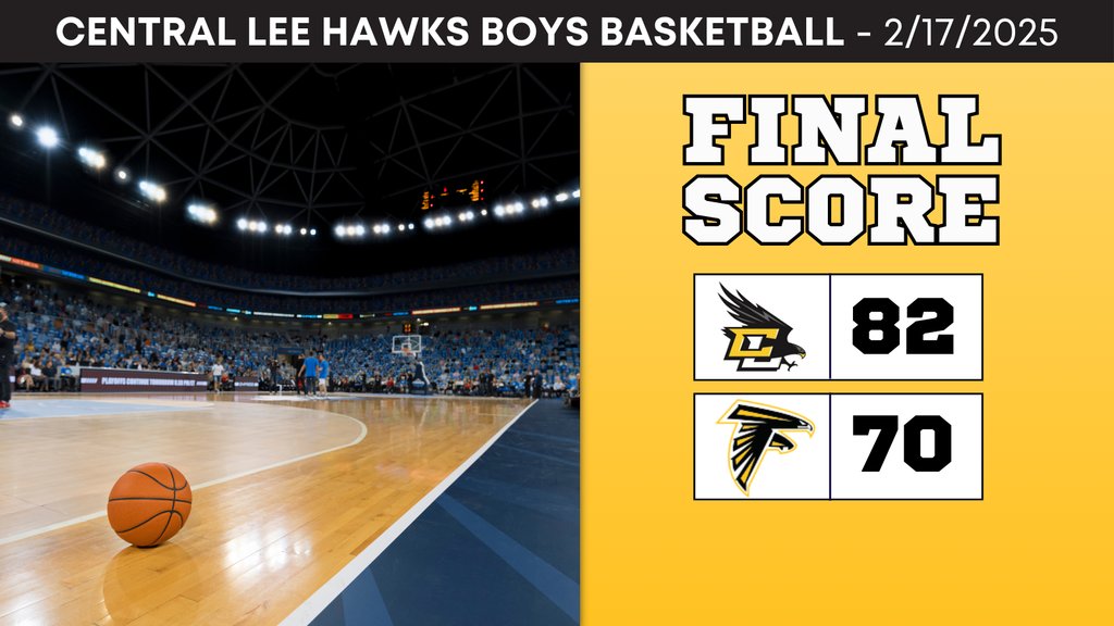 🔥 FINAL SCORE 🔥
Hawks take care of business! 🏀💪

Central Lee 82 - 70 L-M

Next stop: West Burlington on Thursday for the next round.  🖤💛 #HawkPride