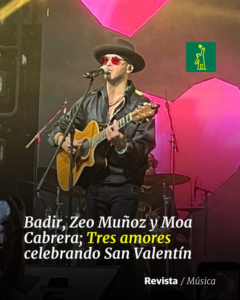 DiarioLibre's tweet photo. 🎶 | #MúsicaDL | El sábado 15 de febrero estuvo cargado de sentimiento, sorpresas y dedicatorias especiales
🔗https://t.co/elyBn7WdDc
#DiarioLibre #Noticias #EntreTresAmores #Badir #ZeoMuñoz #MoaCabrera https://t.co/R6kGJzqyuX