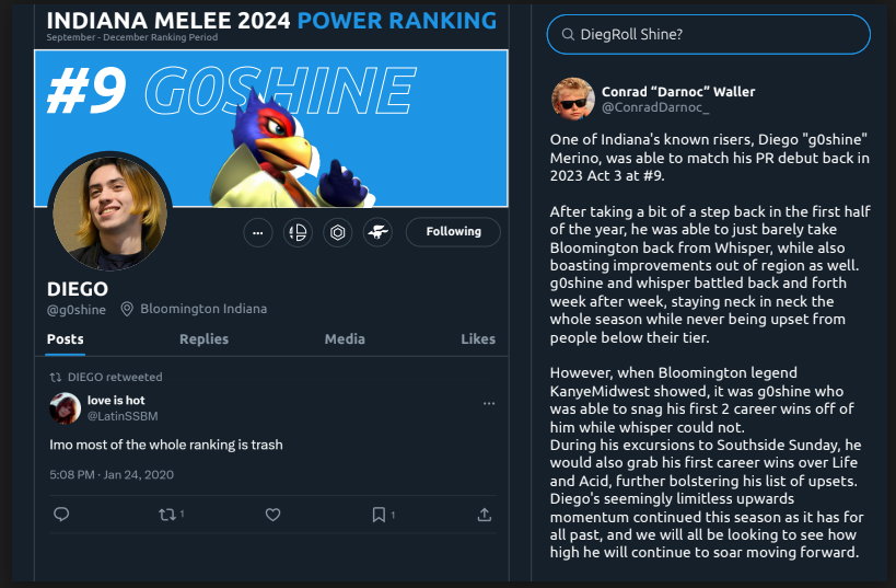 Mr #9 is back baby. For running two big events at the same time, not too bad :3 Gonna make an effort to push super far this year 🚗

@ #8-1 ill see u in grands (and you too miss #10)