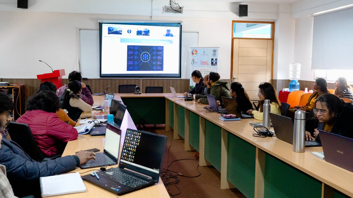ihubshoolini's tweet photo. iHUB Shoolini, supported by iHUB DivyaSampark and IIT Roorkee, organized a one-week Faculty Development Programme on “Artificial Intelligence and Machine Learning” from 3rd – 8th February 2025 in association with Electronics &amp; ICT Academy, Indian Institute of Technology Guwahati https://t.co/awU6YRnNmn