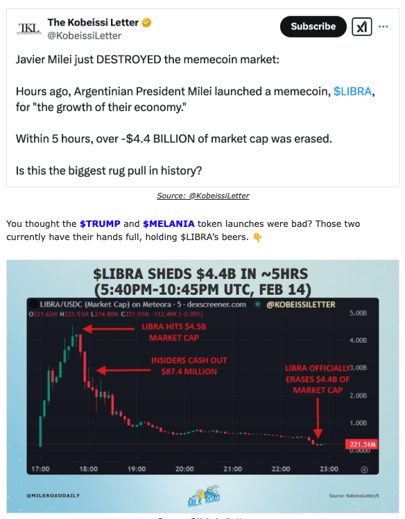 bhupenbule's tweet photo. WTF just happened last week?
The biggest rug pull of crypto?
A president of a nation is rug-pulling its own citizens.
This isn't the world we foresee with crypto

#CRYPTO https://t.co/Q0bzmmq279