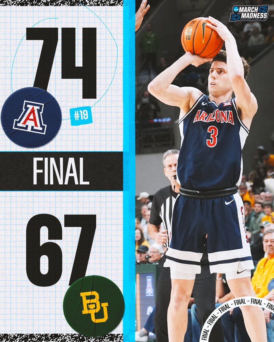 CATS GET BACK ON TRACK 🛤️

No. 19 Arizona snaps a two-game skid with a victory over Baylor 😸