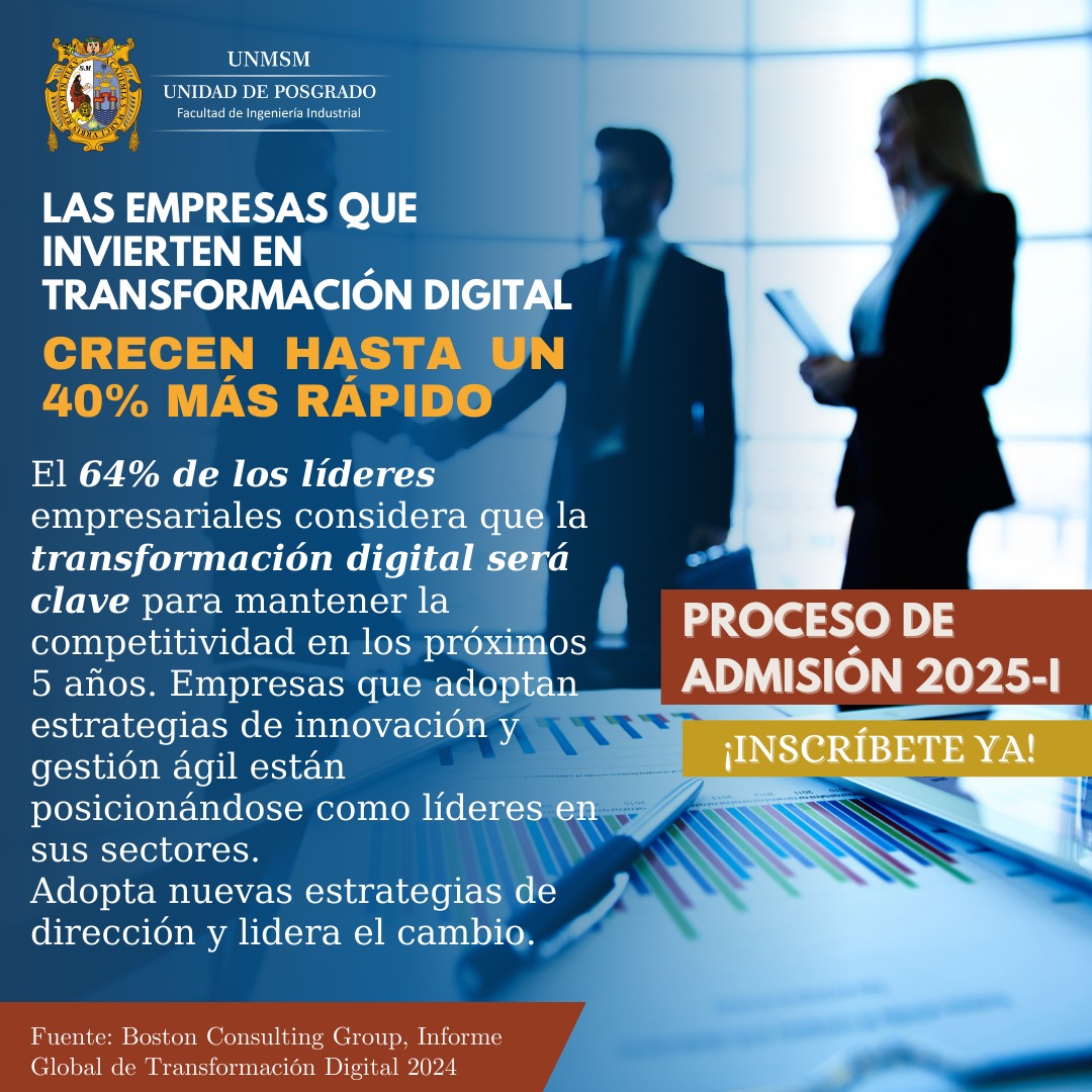 UpgUnmsm's tweet image. 🎓✨ ¡Lidera la transformación empresarial con una Maestría en Dirección de Empresas! 📊🚀

📢 Proceso de Admisión 2025-I – Inscripciones abiertas 📍
🔗 Regístrate ahora: 👉 forms.gle/3QuyFUFg5CbRyU…