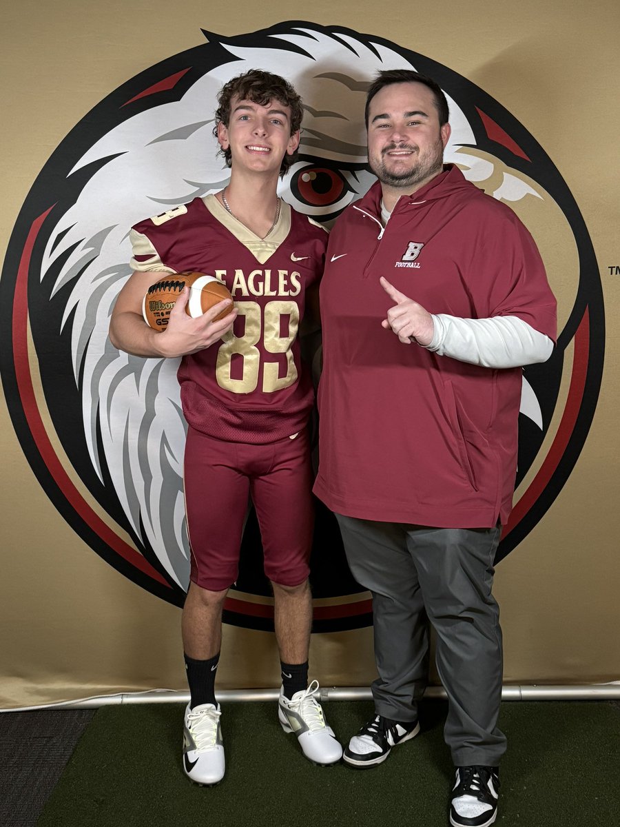 Tilden Ziglar (@tilden_ziglar) on Twitter photo After a great visit <a href="/BH2OFootball/">Bridgewater Football</a> today, I’m grateful to receive an official offer! Special thanks to the coaches for a personable tour. Go Eagles!
<a href="/Coach_BHolmes/">Breon Holmes</a> <a href="/coxmillftbl/">CMHS Football</a> <a href="/CoachDanZeidman/">Coach Daniel Zeidman</a> <a href="/CoachLemn/">Scott Lemn</a> <a href="/CoachKBarr/">Coach Barr</a> <a href="/CoachPallenFB/">Peyton Allen</a> After a great visit <a href="/BH2OFootball/">Bridgewater Football</a> today, I’m grateful to receive an official offer! Special thanks to the coaches for a personable tour. Go Eagles!
<a href="/Coach_BHolmes/">Breon Holmes</a> <a href="/coxmillftbl/">CMHS Football</a> <a href="/CoachDanZeidman/">Coach Daniel Zeidman</a> <a href="/CoachLemn/">Scott Lemn</a> <a href="/CoachKBarr/">Coach Barr</a> <a href="/CoachPallenFB/">Peyton Allen</a>