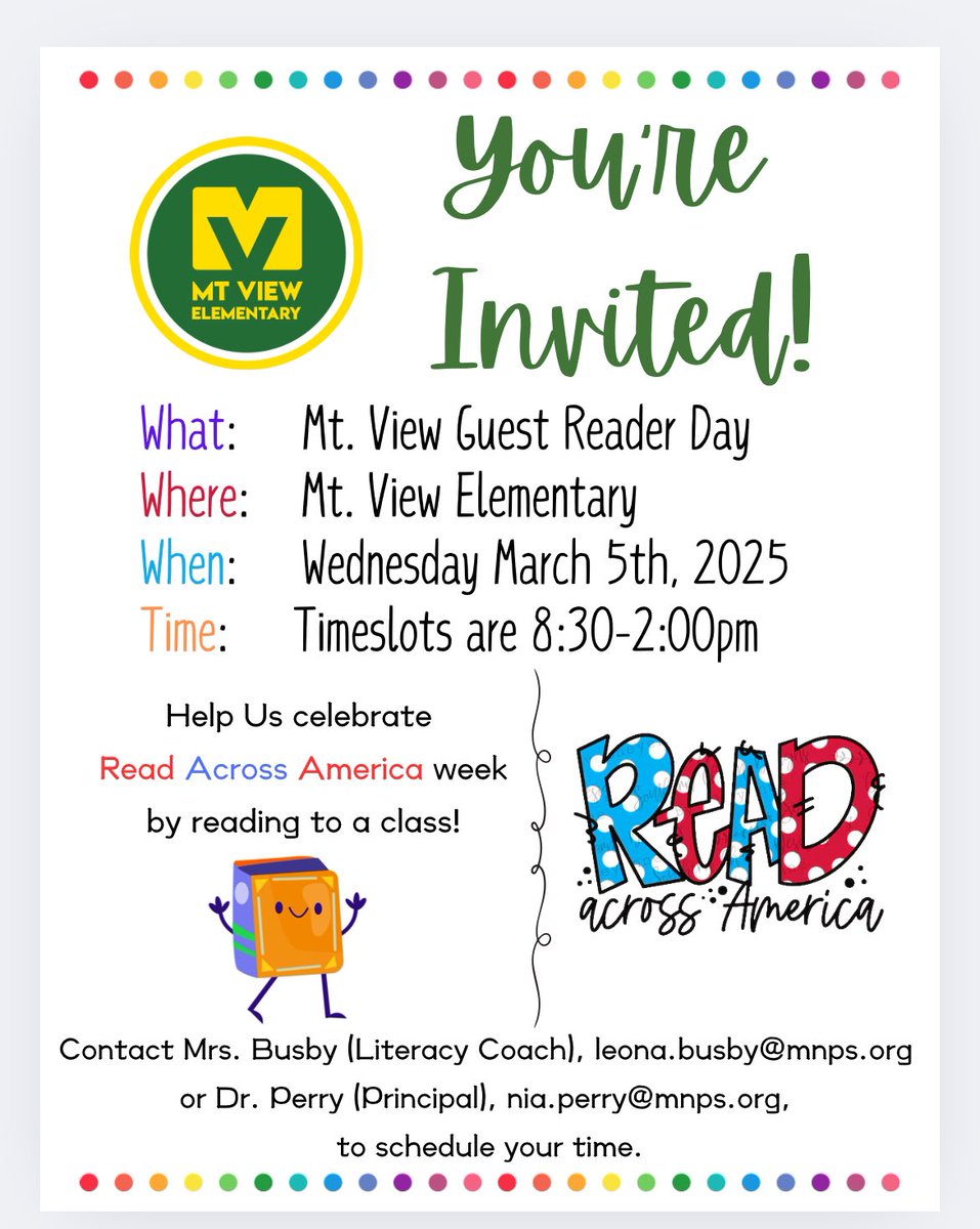 Mt. View Elementary tweet media