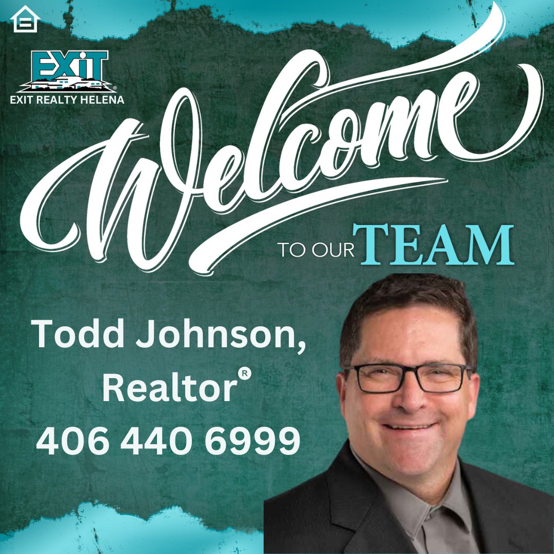 EXITHelena's tweet photo. We would like to welcome Todd Johnson to our EXIT REALTY HELENA team. Drop a comment to say hi!

#AgentsOfEXIT #EXITRealtyHelena #LoveHelena https://t.co/lY4qyUTUHg