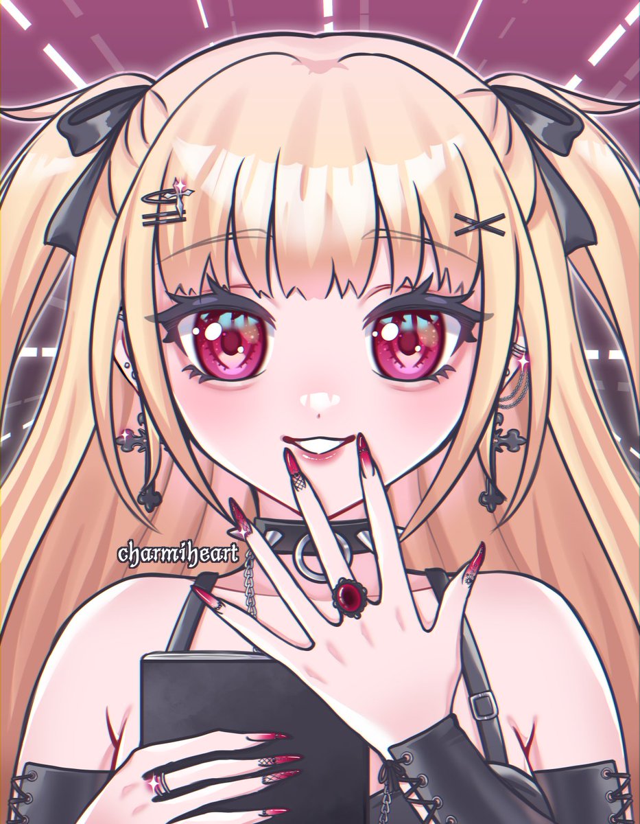 charmiheart's tweet photo. ofc i had to draw my goth wife misa 💖 #DEATHNOTE #misaamane https://t.co/JRj53Fq4eP
